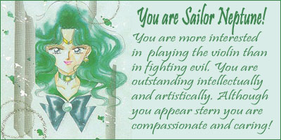 What Sailor Scout Are You?